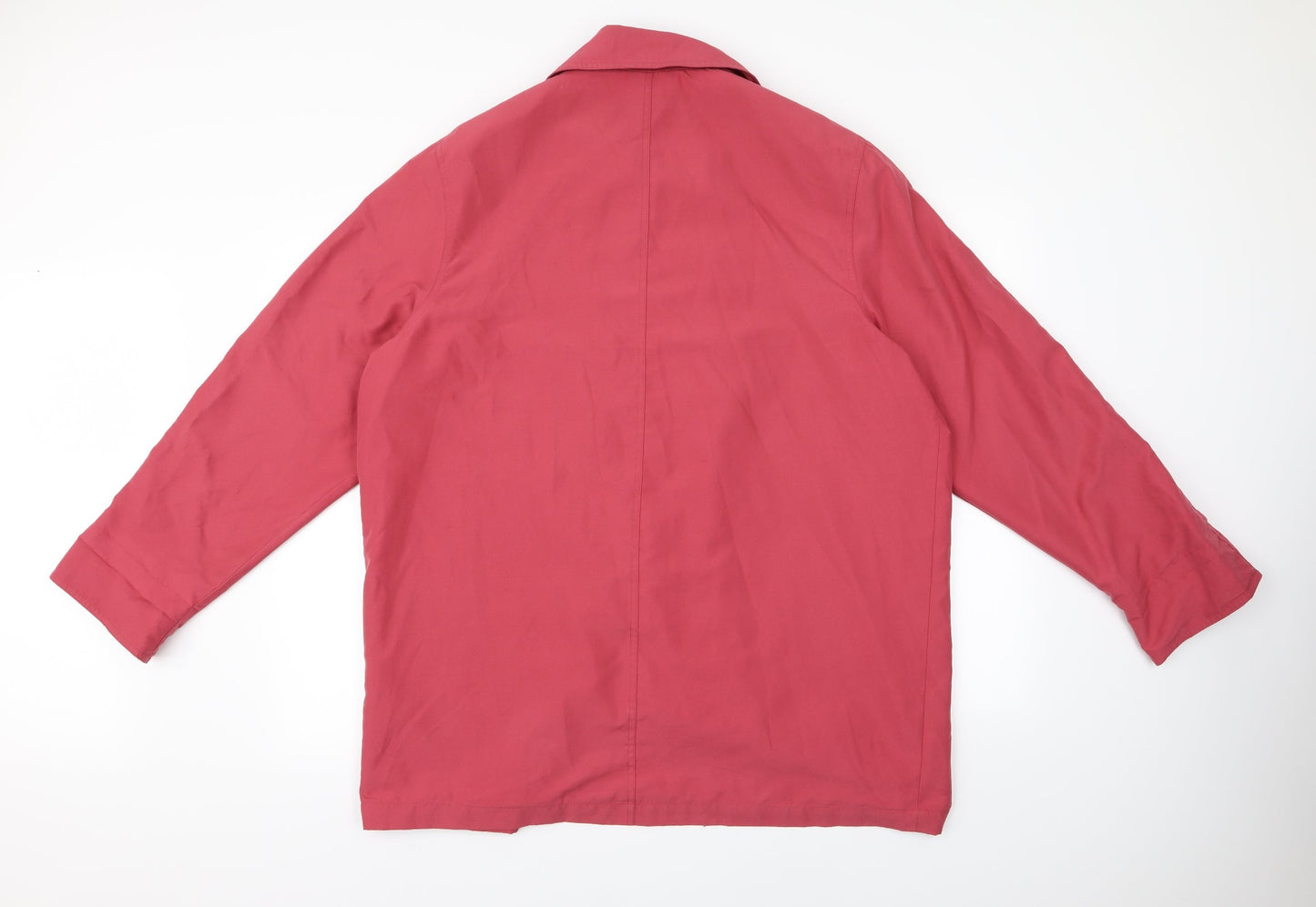 Womens UK Size 46 Damart Pink Overcoat