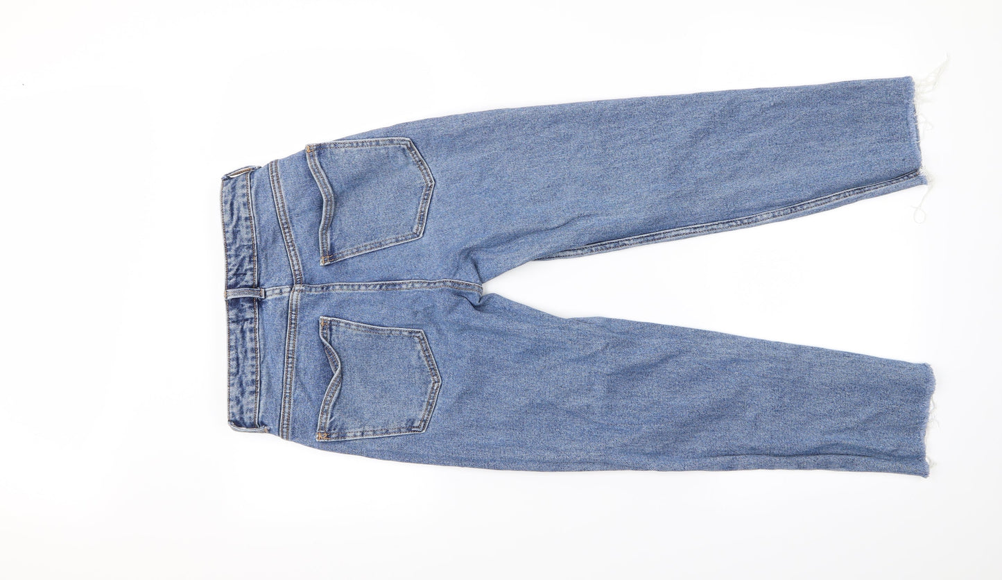 denim co. Womens Blue  Denim Straight Jeans Size 6 L23 in