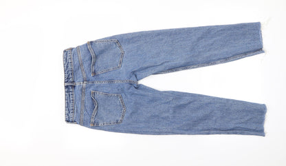 denim co. Womens Blue  Denim Straight Jeans Size 6 L23 in