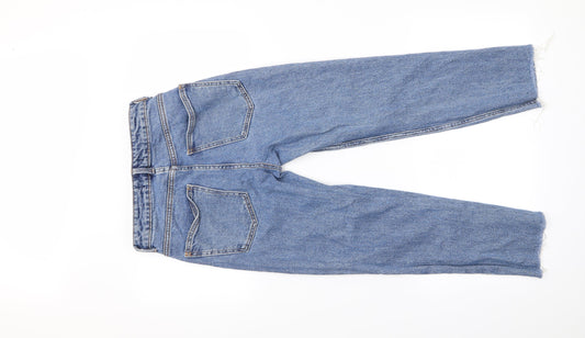 denim co. Womens Blue  Denim Straight Jeans Size 6 L23 in