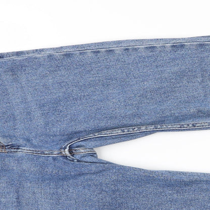 denim co. Womens Blue  Denim Straight Jeans Size 6 L23 in