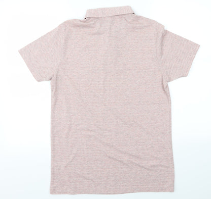 ACW85 Mens Pink    Polo Size S