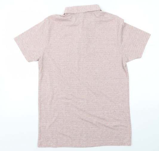 ACW85 Mens Pink    Polo Size S