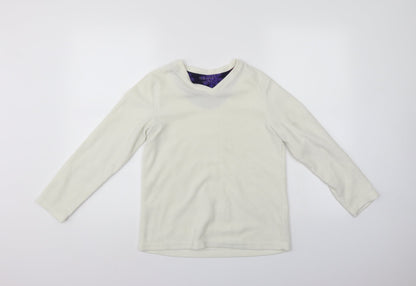 Primark Girls White   Pullover Sweatshirt Size 11-12 Years