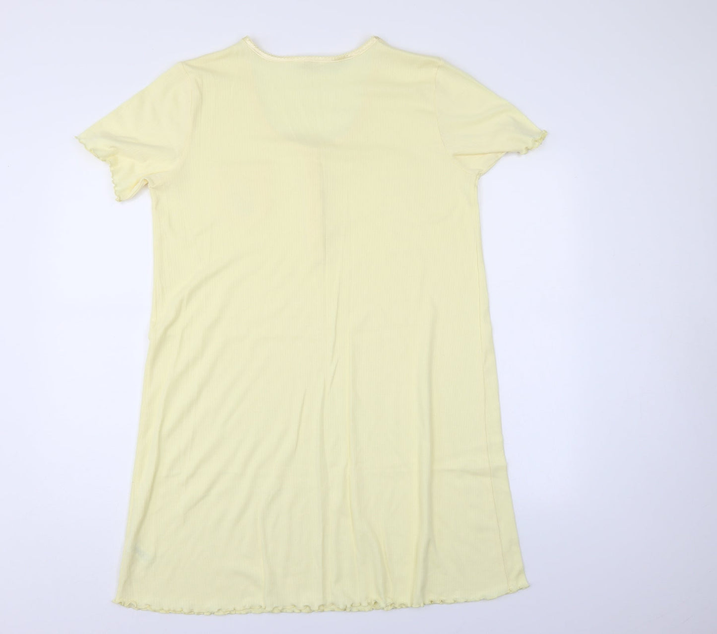 Classics Womens Yellow   T-Shirt Dress  Size 12