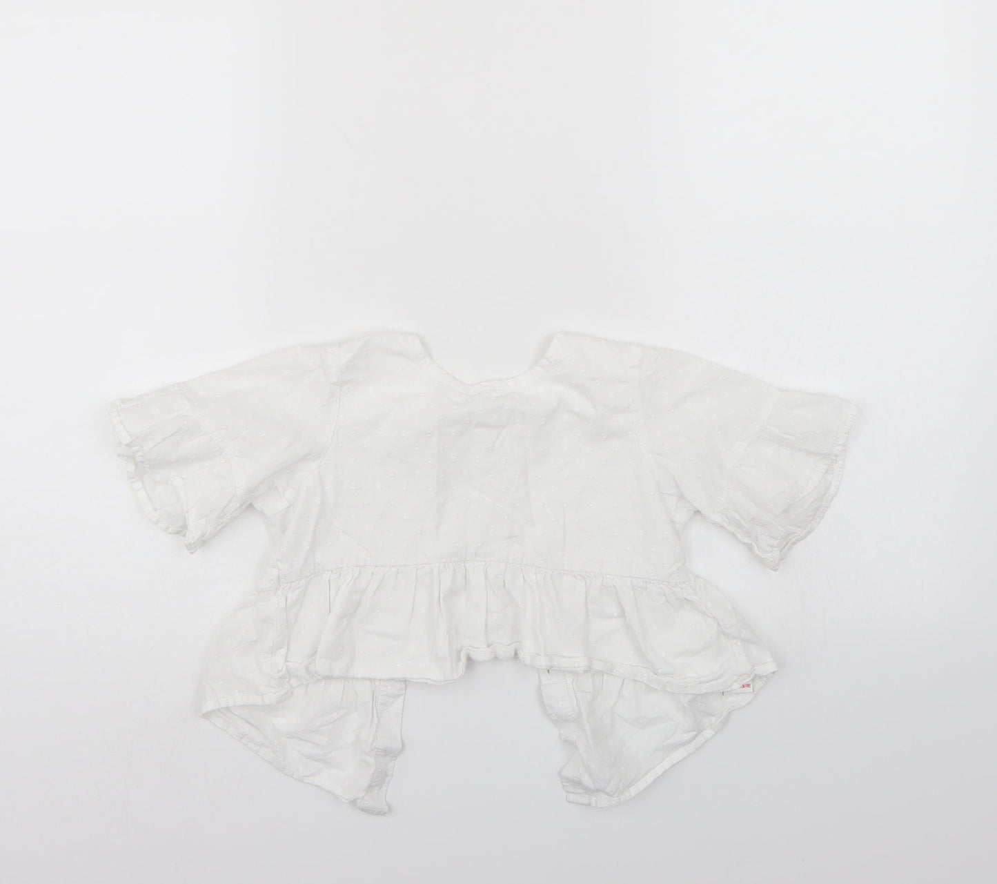 NEXT Girls White   Tunic Blouse Size 7 Years