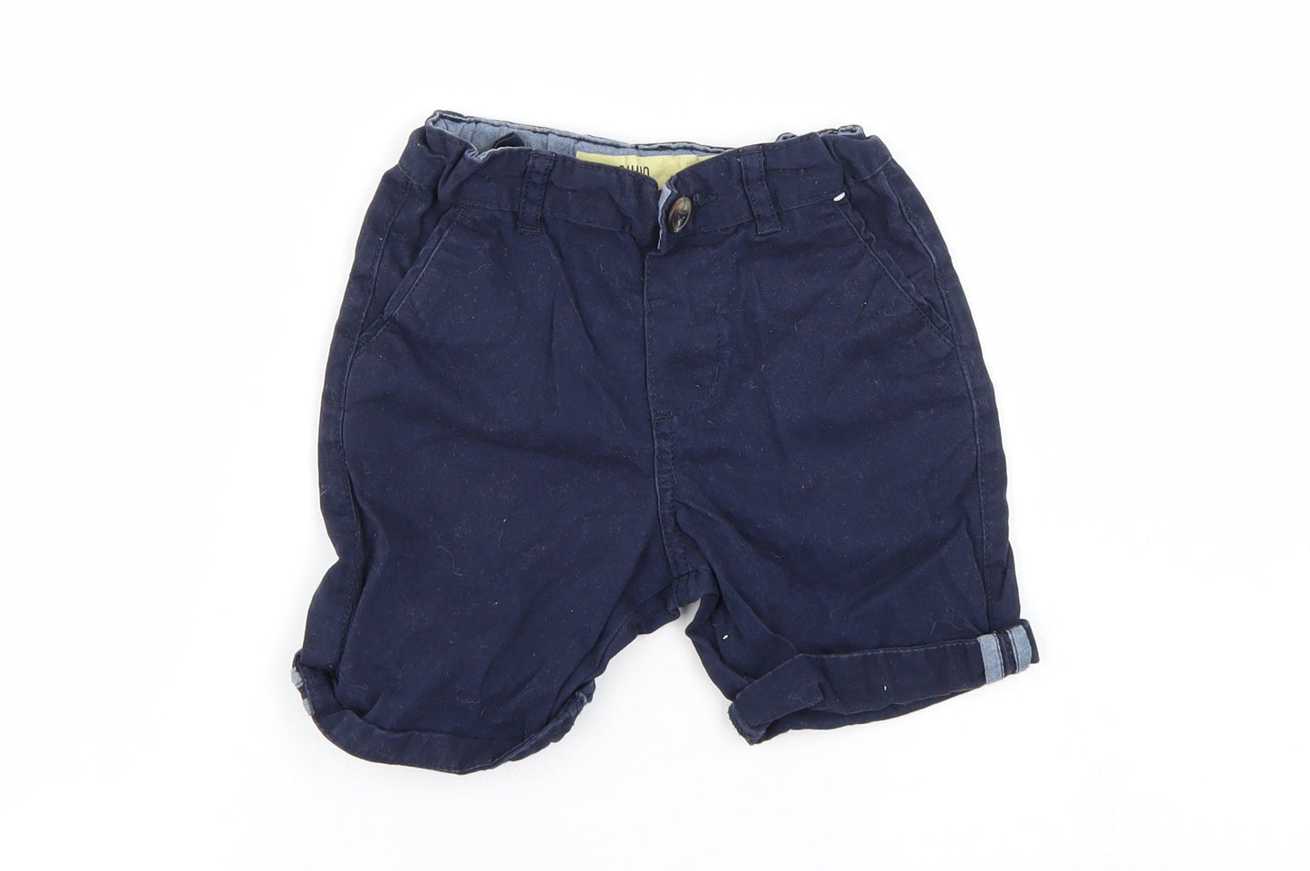 Denim & Co. Boys Blue   Chino Shorts Size 4-5 Years