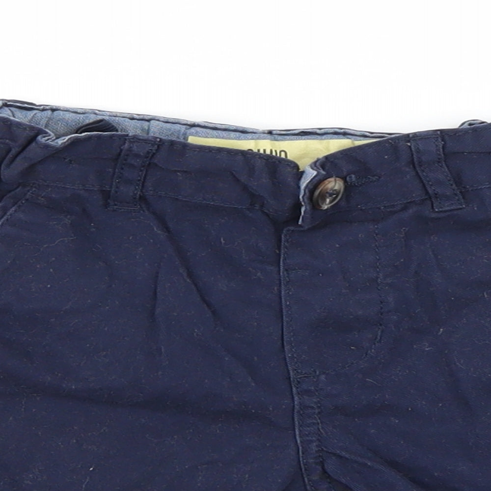 Denim & Co. Boys Blue   Chino Shorts Size 4-5 Years