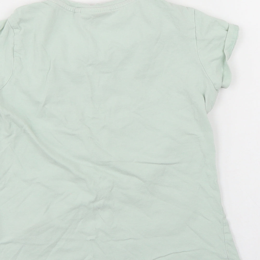 Lee Cooper Girls Green   Basic T-Shirt Size 7-8 Years
