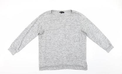 Atmosphere Womens Grey   Pullover Jumper Size 20