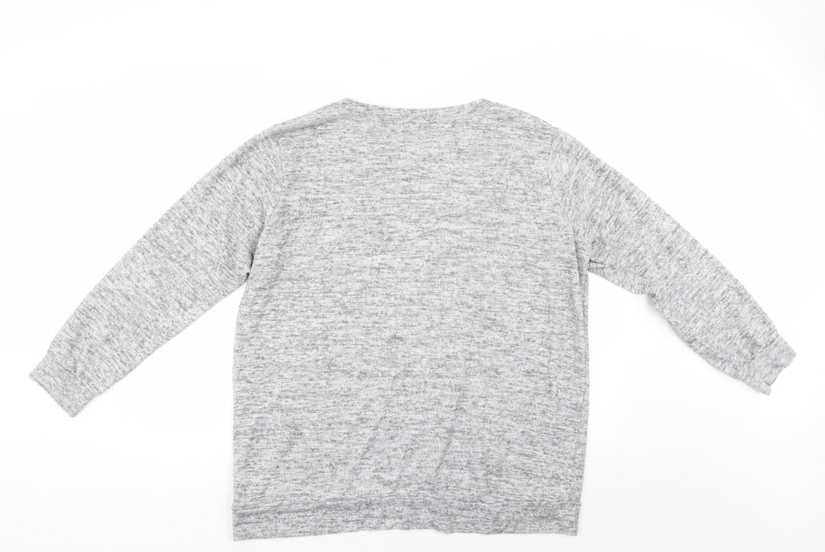 Atmosphere Womens Grey   Pullover Jumper Size 20