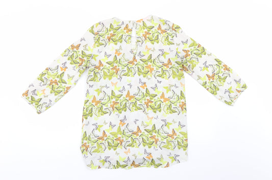 NEXT Womens Multicoloured Animal Print  Basic Blouse Size 6