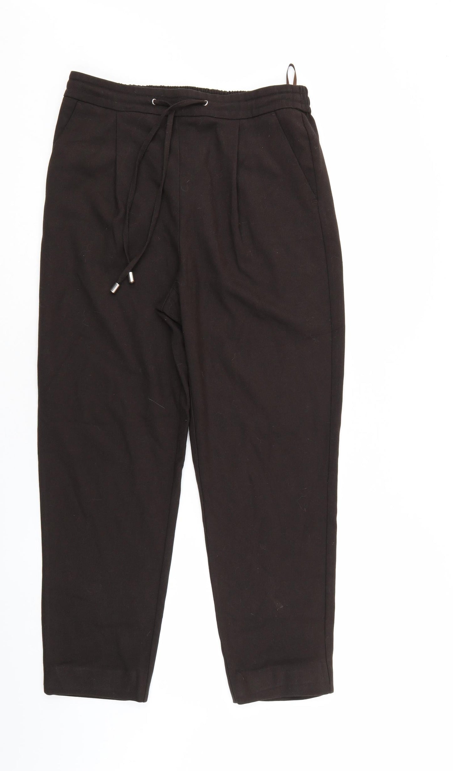 F&F Womens Brown   Trousers  Size 10 L25 in