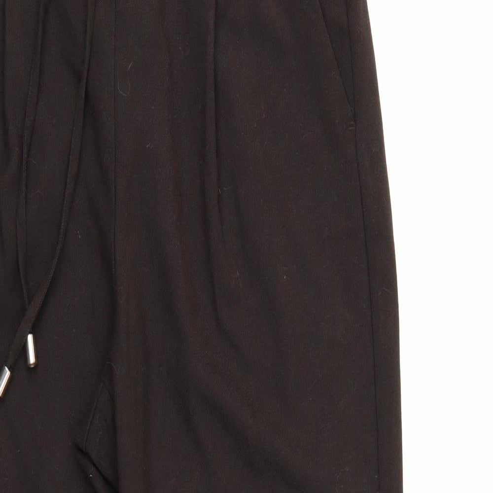 F&F Womens Brown   Trousers  Size 10 L25 in
