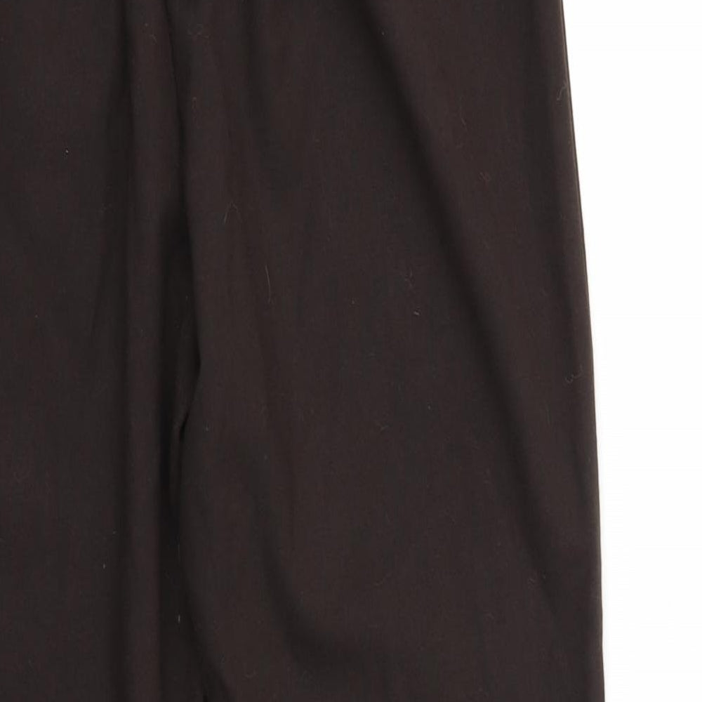F&F Womens Brown   Trousers  Size 10 L25 in