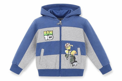 Raman Boys Multicoloured Striped  Full Zip Hoodie Size 4 Years