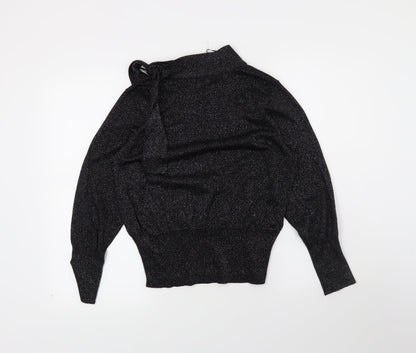 M7S Womens Black   Pullover Jumper Size 14