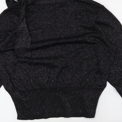M7S Womens Black   Pullover Jumper Size 14