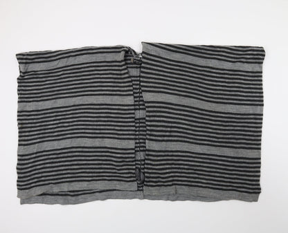 Principles Womens Grey Striped  Kimono Coatigan One Size