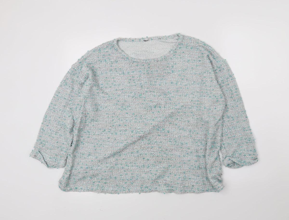 Preworn Womens Green   Pullover Jumper Size 16