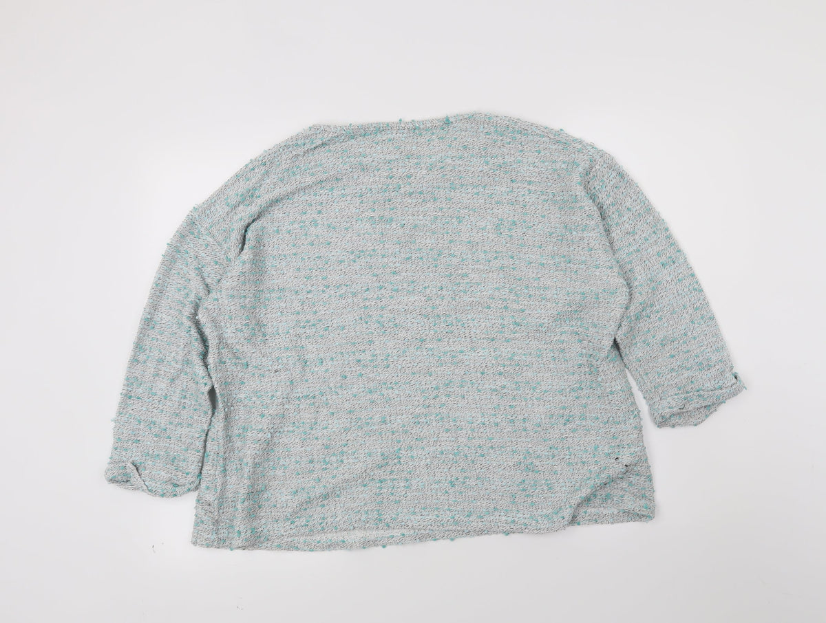 Preworn Womens Green   Pullover Jumper Size 16