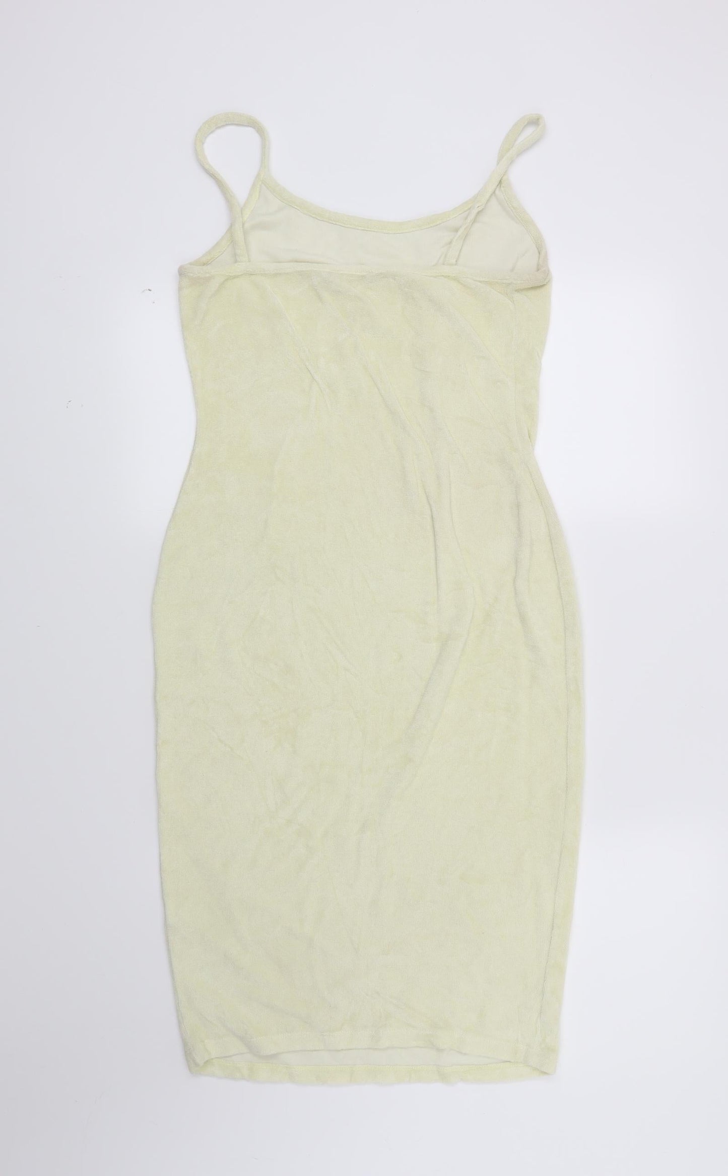 Boohoo Womens Yellow   Mini  Size 10