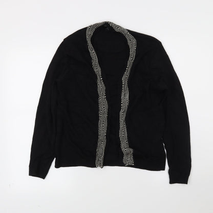 keeno Womens Black   Pullover Jumper Size M