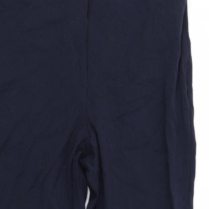 Womens UK Size 16 M&S Regular Fit  Blue Trousers