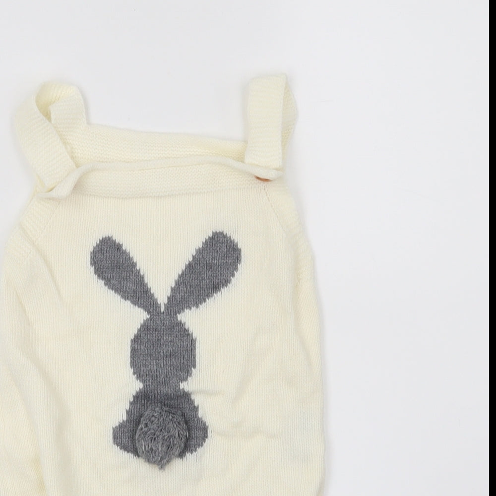 Preworn Baby Ivory   Leotard One-Piece Size 18-24 Months