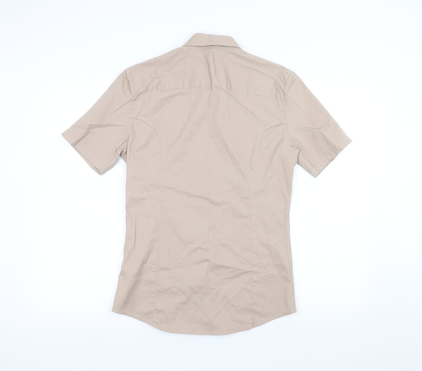 ASOS Mens Brown    Dress Shirt Size XS