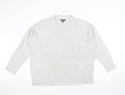 Primark Womens White   Pullover Jumper Size M