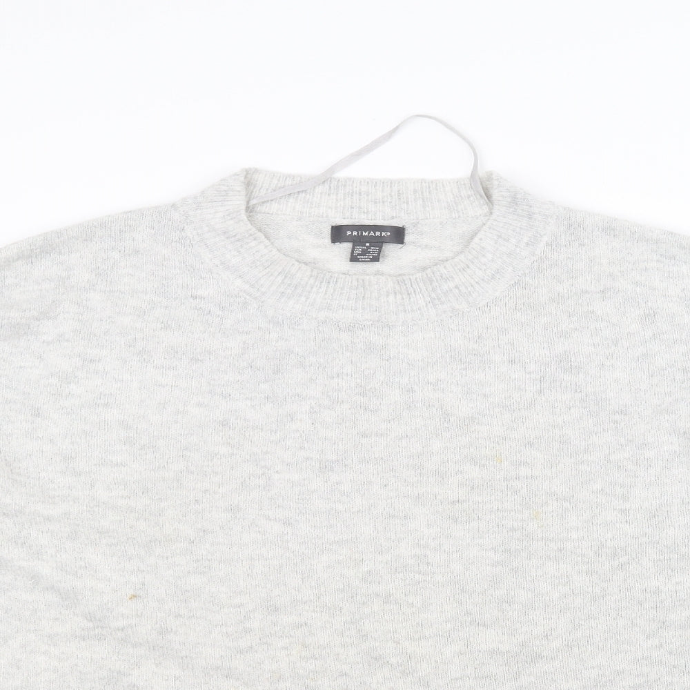 Primark Womens White   Pullover Jumper Size M