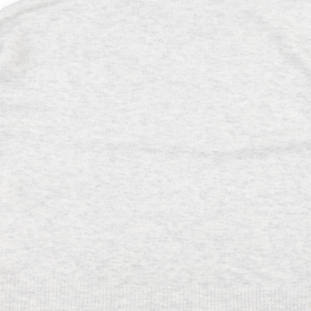 Primark Womens White   Pullover Jumper Size M