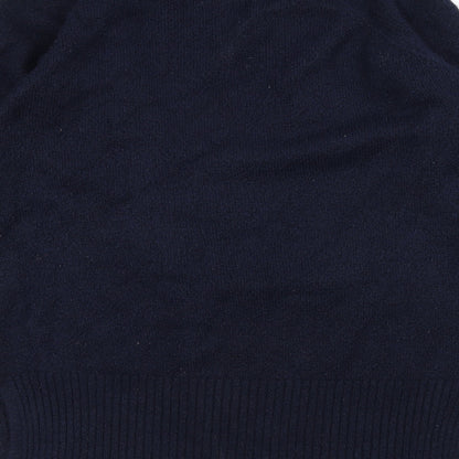 George Womens Blue  Knit Jacket Coatigan Size M