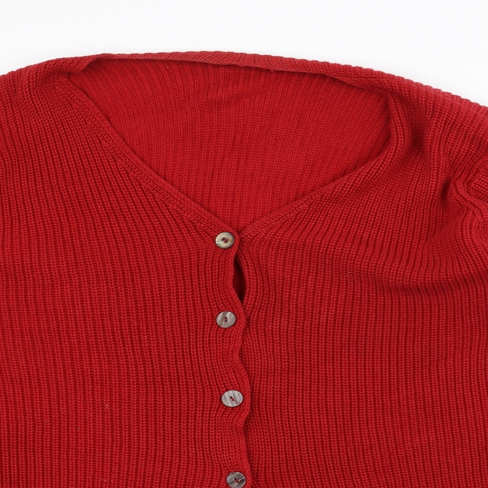 Womens UK Size 18 Marks and Spencer Red Jacket