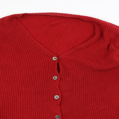 Womens UK Size 18 Marks and Spencer Red Jacket