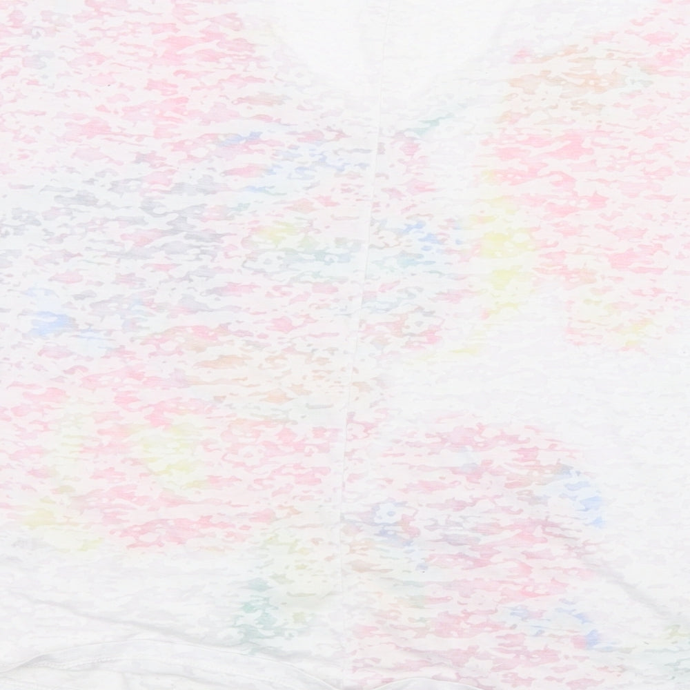 George Womens White   Basic T-Shirt Size 8