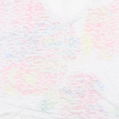 George Womens White   Basic T-Shirt Size 8