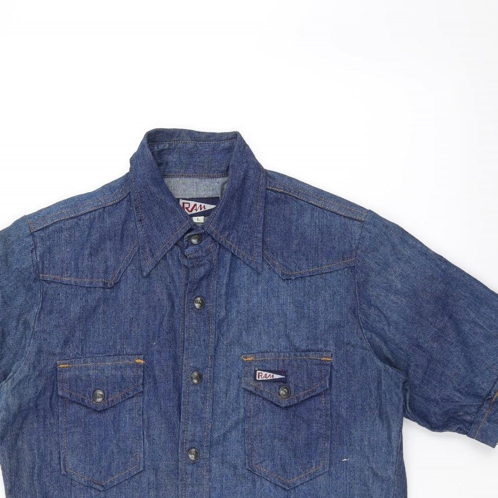 Mens UK Size L RAM Blue Jacket