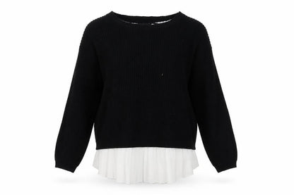 Atmosphere Womens Black  Knit Pullover Jumper Size 12