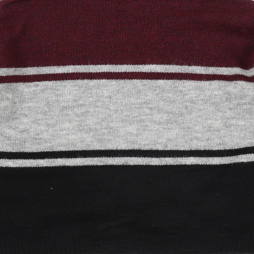 Select Womens Black  Knit Pullover Jumper Size 14