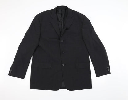 Mens UK Size 36 Marks and Spencer Regular Black Suit Jacket