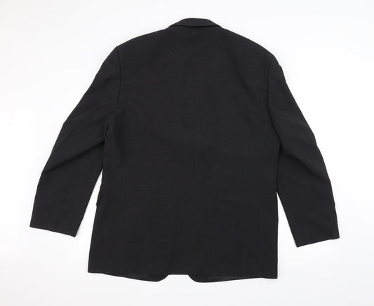 Mens UK Size 36 Marks and Spencer Regular Black Suit Jacket