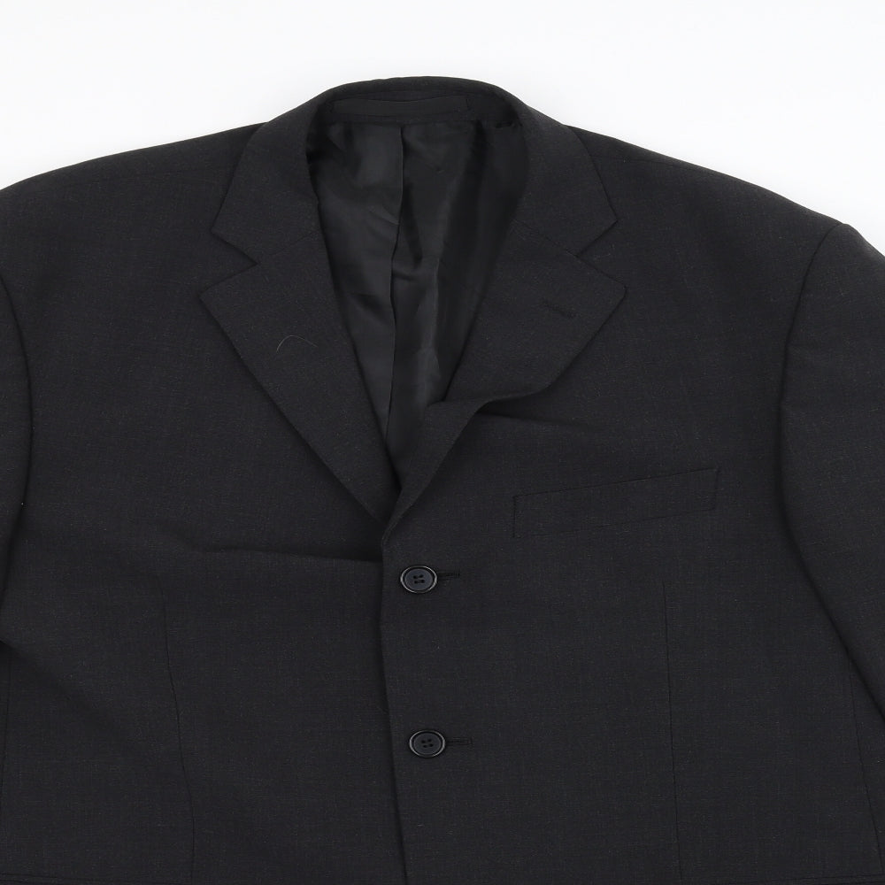 Mens UK Size 36 Marks and Spencer Regular Black Suit Jacket