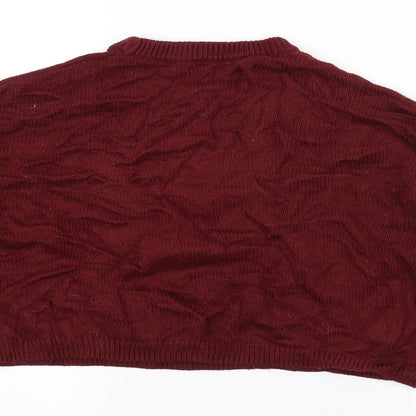 6ixty 8ight Womens Red   Pullover Jumper Size S