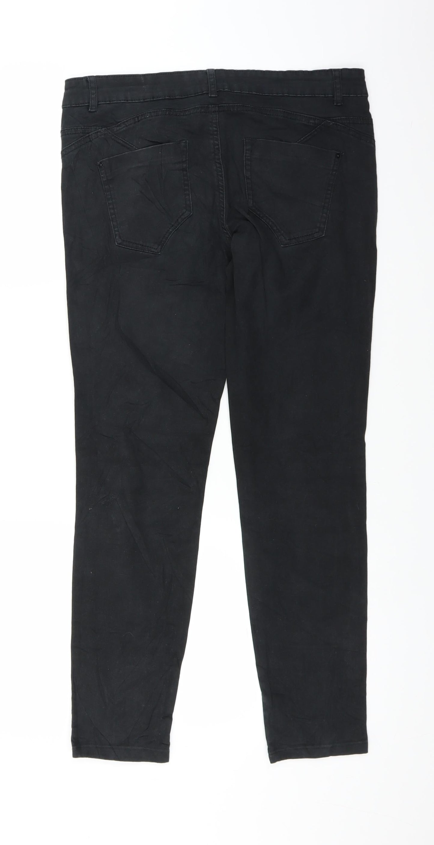 Clockhouse Womens Black   Skinny Jeans Size 32 in L26 in