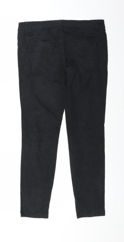 Clockhouse Womens Black   Skinny Jeans Size 32 in L26 in
