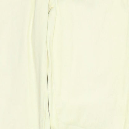 ESMARA Womens Yellow  Denim Straight Jeans Size 10 L29 in