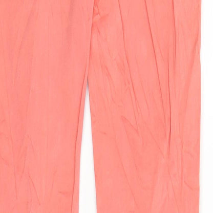 Womens UK Size 29 in Reals Jeans Regular Fit Straight Pink Jeans