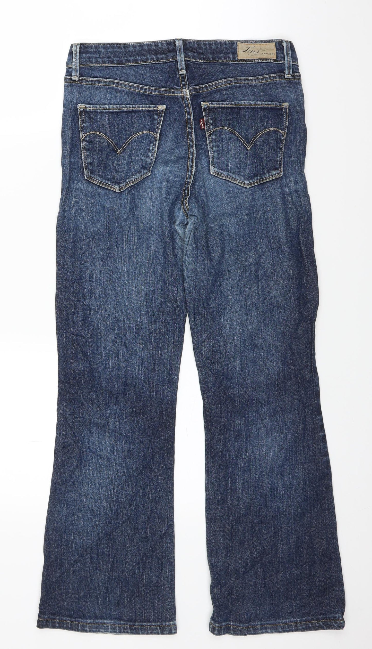 Demi Curve Womens Blue  Denim Bootcut Jeans Size 28 in L25.5 in